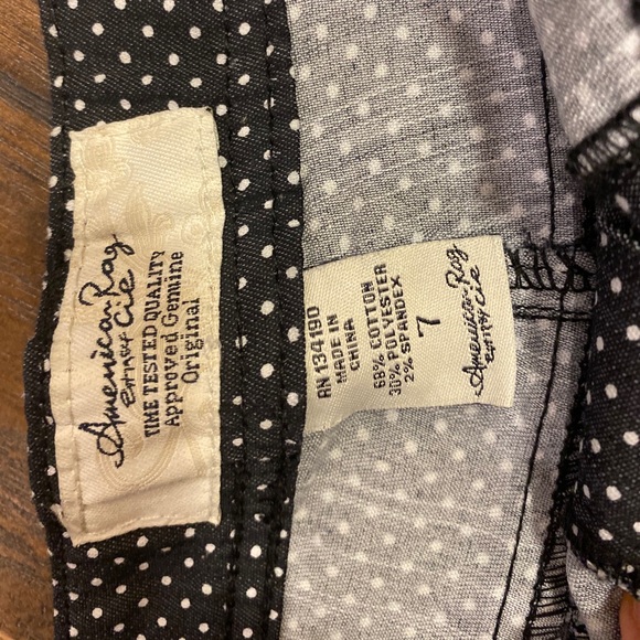American rag polka dot shorts - Picture 2 of 2